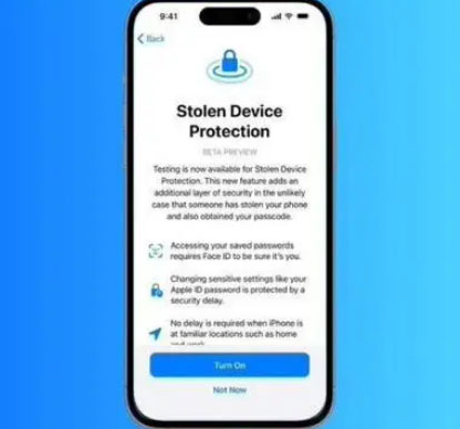 洪江苹果授权维修店分享被盗设备保护功能开启方法 